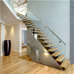 Easy Installation Home Design Straight Staircase Stainless Steel stair