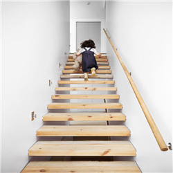 Modern Design Wooden Floating Staircase for Home Project