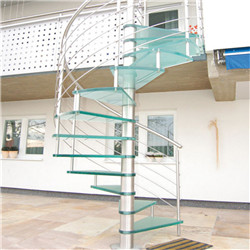 Metal Design Use For Stair Outdoor Exterior Stainless Steel Spiral Staircase 