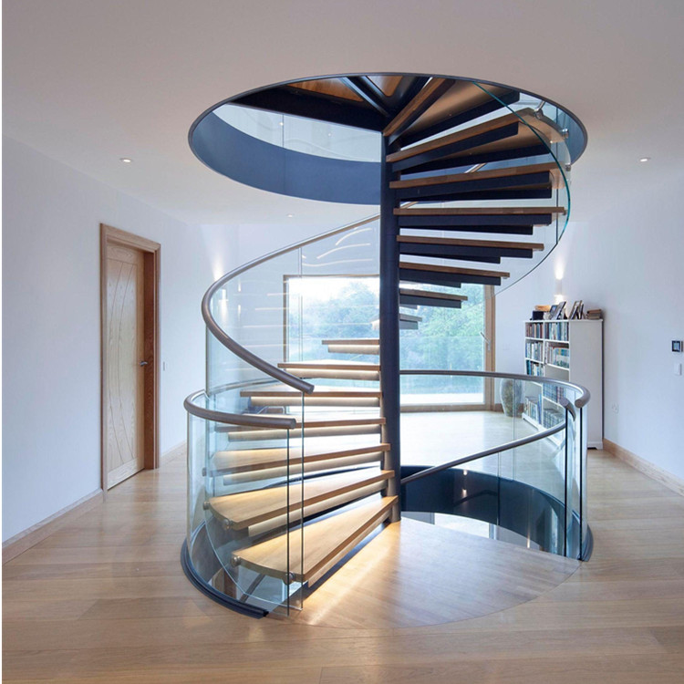 Outdoor Steel Metal Spiral Staircase Diy Hot Galvanized Carbon Steel Spiral Garden Stair 