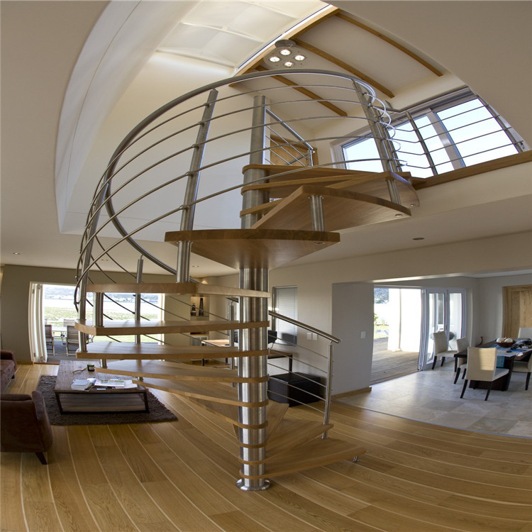 Prima Prefabricated Steel Spiral Staircase Kits Design