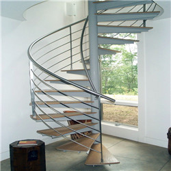 Competitive Price Wood Treads Spiral Staircases In Foshan 