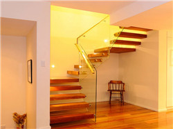 Modern Wood Floating Staircase Cantilevered Stairs