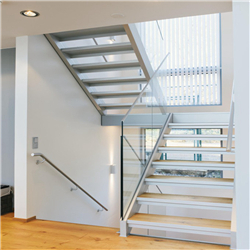 Wood staircase design used steel staircase kits PR-T25