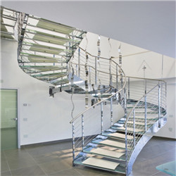 Prima steel staircase prices residential curved staircase