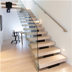 Prima customized central beam staircase indoor straight staircase 