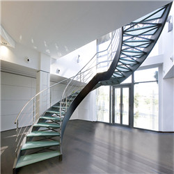 Circular decking kit stainless steel staircase price decorative curved staircase