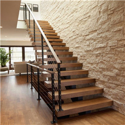 China Wholesale Supplier Metal Stairs Straight Staircase Low Cost