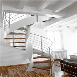 Indoor American Design Latest Modern Wholesale Used Metal Stairs Curved Stainless Steel Staircase Ladder