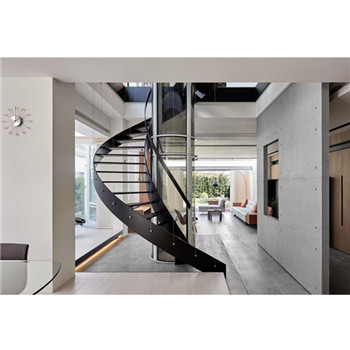 China Supplier Curved Steel Staircase Cost