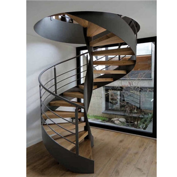 New Modern Design Of Indoor Stairs With High Quality Oak Solid Wood Price