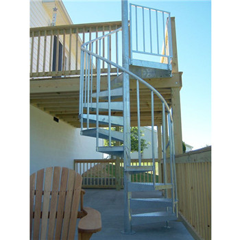 Cheap Price Galvanized Steel Indoor Spiral Stairs For Loft