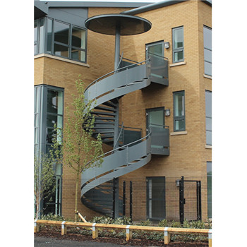 Modern Outdoor Decorative Steel Spiral Staircase Prices