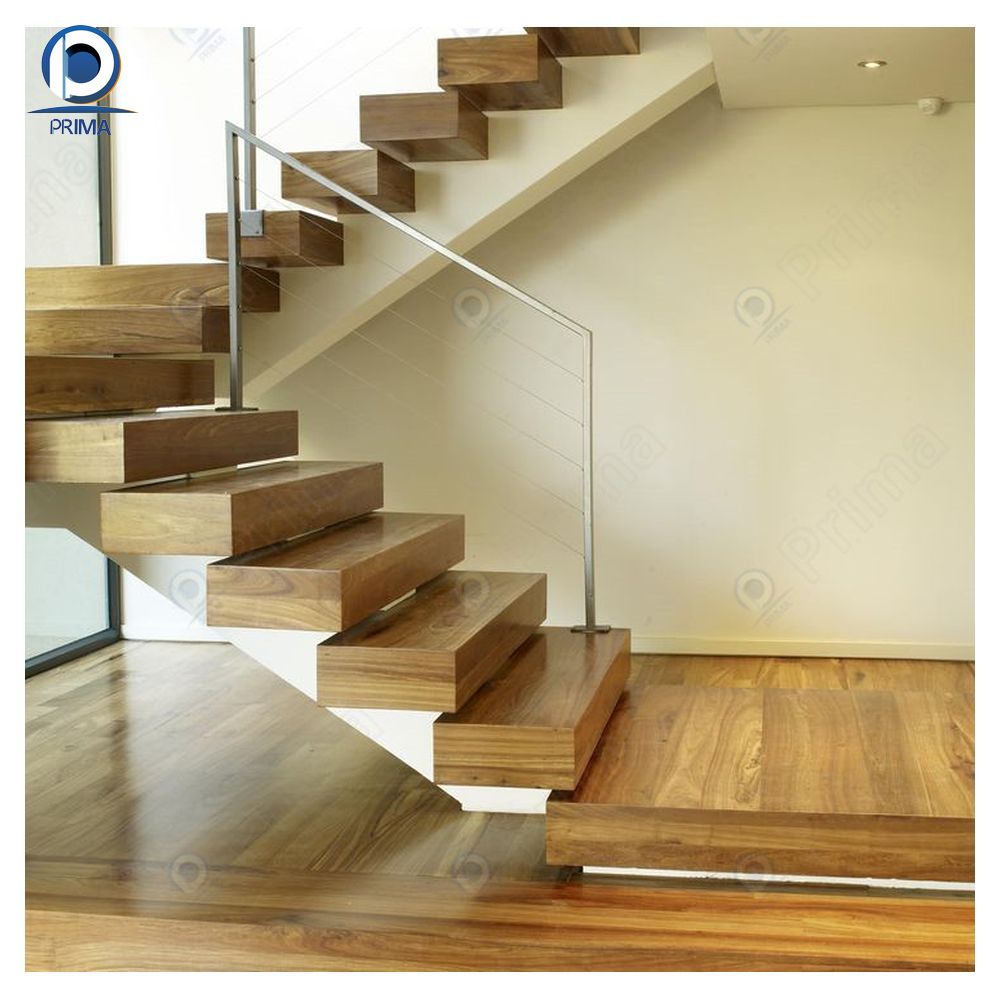 Modern Floating Staircase with Sleek Design for Contemporary Homes and Offices